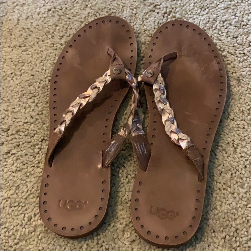 Ugg brand flip flops